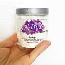 Floral Lavender Whipped Body Butter for Dry Skin Deep Hydration Formula Velvety Texture Gift
