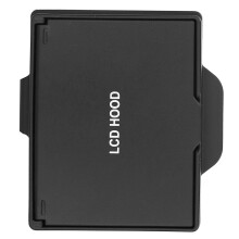 LCD-Bildschirmhaube Schutzabdeckung für Nikon D600 Kamera, Schwarz, 44g