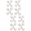 8Pièces Boutons De Taille Réglables En Alliage Blanc Pour Jeans 7