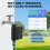 Water Timer Solar Powered WiFi Sprinkler Timer with Brass Inlet Automatic Irrigation Controller No Hub Required 5