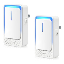 Plug in Air Ionizers - 2 Pack Negative Ion Technology Air Purifier, Quiet Air Freshener for Home, Office US Plug
