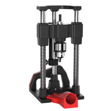 Multi-Angle Drilling Guide for Wood and Metal - Aluminum Alloy Drill Stand with Scale, 1-10mm Clamping Range