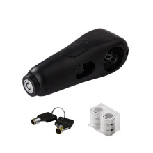 Anti-Diefstal Alarm Motorfiets Stuurslot Aluminiumlegering Remgreep Slot Fietsuitrusting Verstelbaar