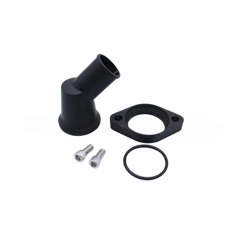 45 Degree Water Neck Thermostat Housing For Chevy Sbc Bbc 283 302 305 327 350 396 427 454 502 With Screws & Sealing Ring 4713241306508