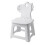 Step Stool for Kids Dinosaur Foldable Step Stool with Back Support  Furniture Home Shoe Changing Chair 2