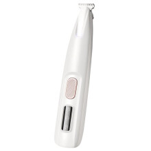 Portable Dog Paw Trimmer with Led Light-Pets Nail Grinder Shaver Clipper-Rechargeable Cordless Nail Grooming Tools