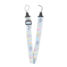 Portable 1.2m Camera Strap for Polaroid Mini Series 8 9 11 12 Blue Kitten