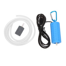 Pompe D'Aération USB Pompe À Air Aérateur D'Aquarium Pompe À Oxygène Aller Pêcher Aquarium Ultra Silencieux - Bleu