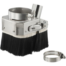 CNC Milling Machine Vacuum Cleaner Spindle Double Door Design, Suitable for Woodworking and Printed Circuit Board(65 mm)