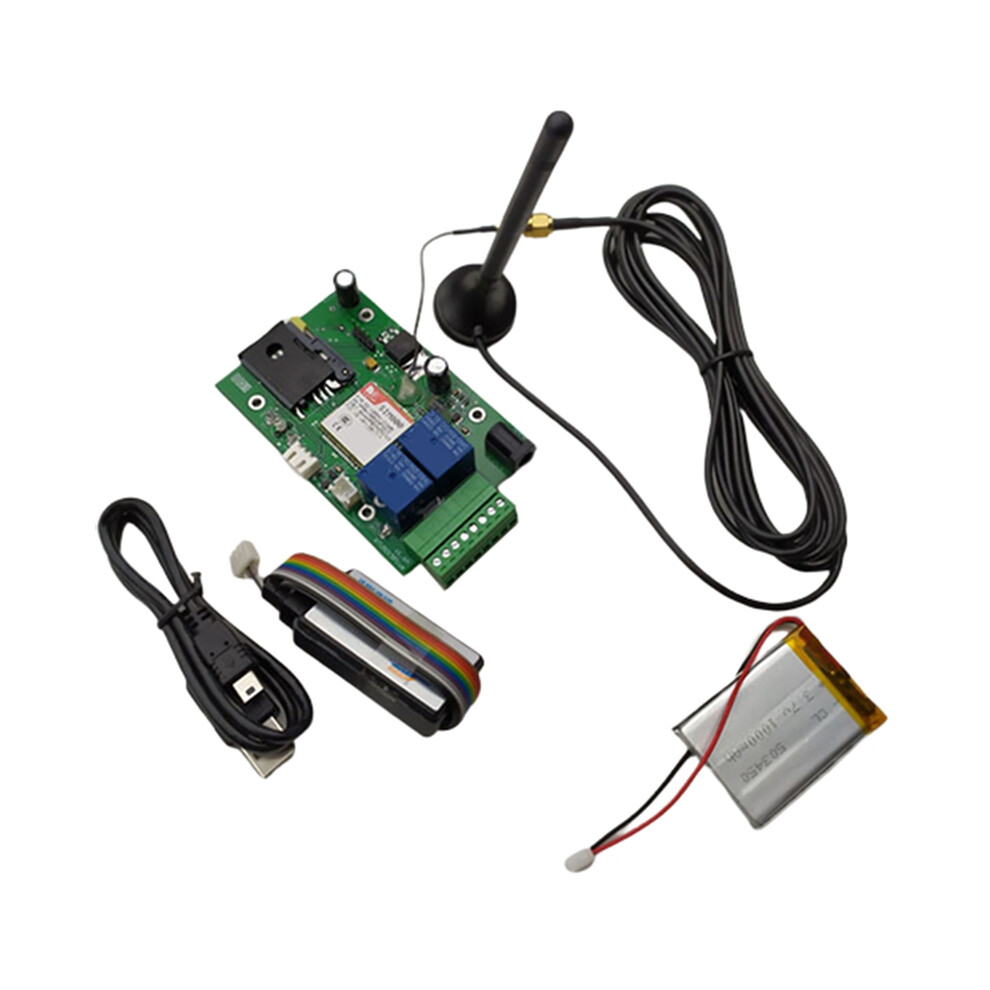 Rtu5015 Gsm Remote Board With Two Alarm Input And One Relay Output And Sms Control Battery For Power Off Alarm 4714008732738