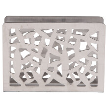 Napkin Holder Stainless Steel Tabletop Napkin Holder Paper Towel Rack Metal Upright Napkin Holder for Kitchen Restaurant Party Decoration
