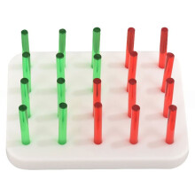 Finger Training Device for the Elderly, Acrylic 20-Hole Pegboard, Rehabilitation Training Tool, Finger Strength Training