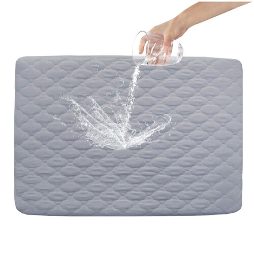 1 Pack and  Mattress Pad - Waterproof, Quilted, Ultra Soft, 39" X 27" Fitted
