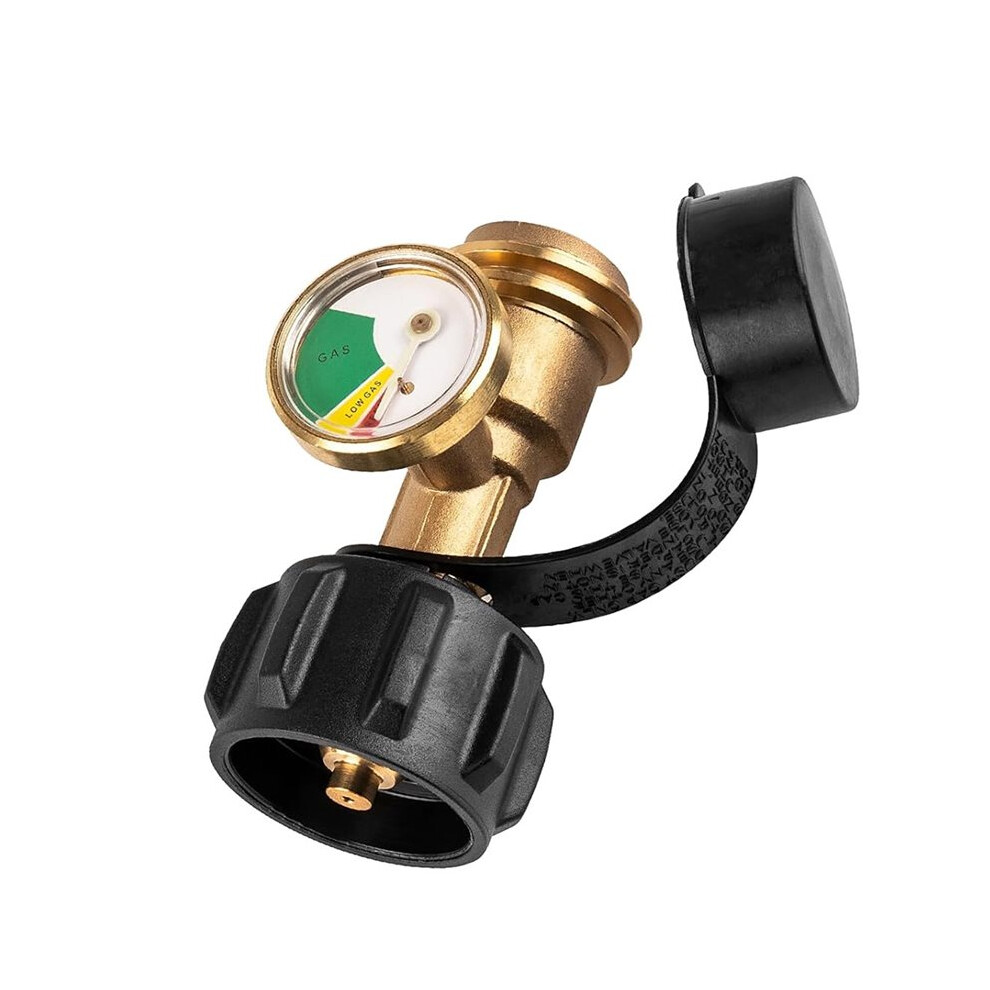 Propane Tank Gauge For 5-40Lb Tanks, Ideal For Rv Heaters, Grills, Qcc1/Type 1 Connection 6031947244077