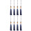 8Pièces Pompons Suspendus Multicolores Pour Décoration DIY Maison 6