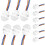 12 Pack Motion Sensor  85-265V 40W PIR Wall & Ceiling Mount with 30s Auto-Off Night Mode 1