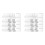 File Folder Tabs, 200 Sets Hanging File Folder Labels 2Inch Plastic Tabs and Inserts for Hanging File Folders 1