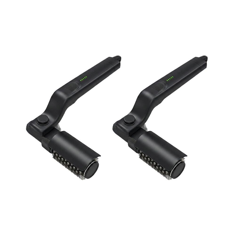 Cordless Electric Grill Brush, 2 In 1 Rechargeable Bbq Grill Cleaner Scrubber With 360 Rotating Cleaning For Grill 2Pc 6033139125720