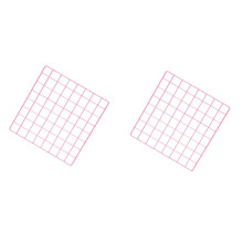 2pcs Metal Photo Wall Grid Panel Decorative Iron Painting Display Rack Home Decoration and Art Hanging Frame Photo Wall