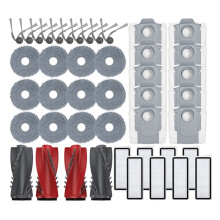 For Qrevo 5AE / Curv S5X / Curv 5A1 / Qrevo Curv Vacuum Cleaner Mop Main Side Brush Dust Bag HEPA Filter