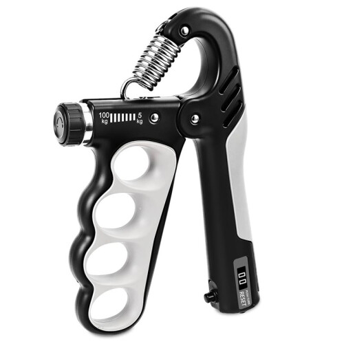 Hand Trainer, Grip Strength Trainer, Finger Trainer, Adjustable Resistance From 5-100 Kg,Mechanical Counting. 1