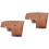 2Pièces Housse De Protection Hachette Cuir Épais Marron Pour Camping 4