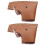 2Pièces Housse De Protection Hachette Cuir Épais Marron Pour Camping 5