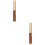 2Pièces Stylos Plume Calligraphie Bois Métal Multi Usage Bureau École 8
