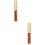 2Pièces Stylos Plume Calligraphie Bois Métal Multi Usage Bureau École 9