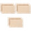 6Pièces Support En Bois Beige Durable Pour Base De Sac Crocheté 5