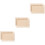 6Pièces Support En Bois Beige Durable Pour Base De Sac Crocheté 7