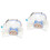 2Pièces Collier Chat Bleu Polyester Adorable Noeud Papillon Résistant 3