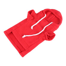 Ferret Small Animal Hoodie Sweater Comfortable Soft Warm Skin-Friendly Red