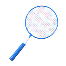 Children's Badminton Racket Set, Blue, Iron Alloy, 290g Outdoor Sports