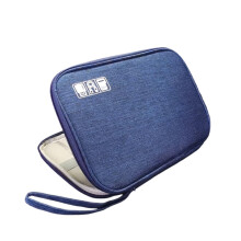 Storage Case for Apple Watch Band Blue Compact Travel Watch Strap Organizer with Space‑Saving Design