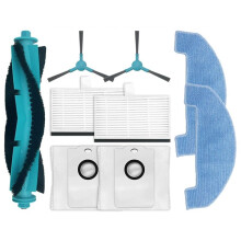 Voor Cecotec Conga 2499 Ultra Home Titanium Advanced / Atvel SmartGyro R80 Hoofdzijborstel Mop Filter Stofzak