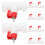 10Pcs Automatic Chicken Waterer With Ball Valve Poultry Drinker 8