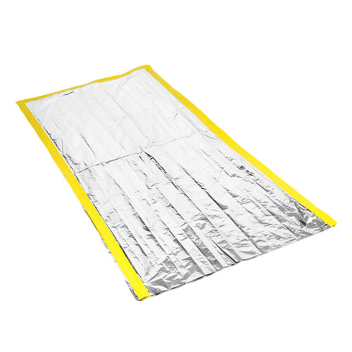 Sac De Couchage D'urgence Étanche, Feuille D'argent Réutilisable Camping 1