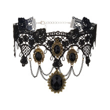 (YR3860-1) Gothic Necklace for Party, Hypoallergenic