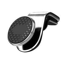 Car Phone Mount for Audi A6 20202024, 360 Rotation Secure Air Vent Holder Fits Smartphones 47 Inch, Silver
