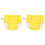 2Pièces Pantalons Natation Bébé Imperméables Jaune Doux Et Élastiques 2