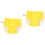 2Pièces Pantalons Natation Bébé Imperméables Jaune Doux Et Élastiques 4