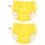 2Pièces Pantalons Natation Bébé Imperméables Jaune Doux Et Élastiques 5