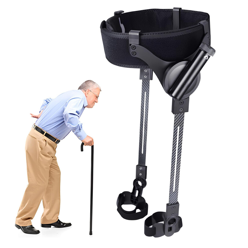 Bionic Leg Rehabilitation Walking Aid for Stroke Recovery Elderly, Lightweight Durable Frame