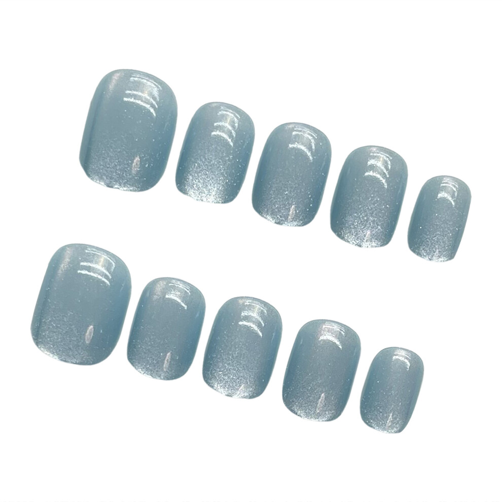 Reach-Tools (S) Glossy Short Square Press On Nails - Solid Color