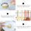 4 pièces brosses multifonctions poêle et vaisselle manche long 10