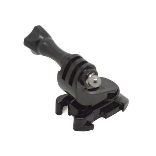 Support Caméra 360 Swivel Base En Aluminium Noir Pour Casque 2
