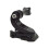 Support Caméra 360 Swivel Base En Aluminium Noir Pour Casque 5