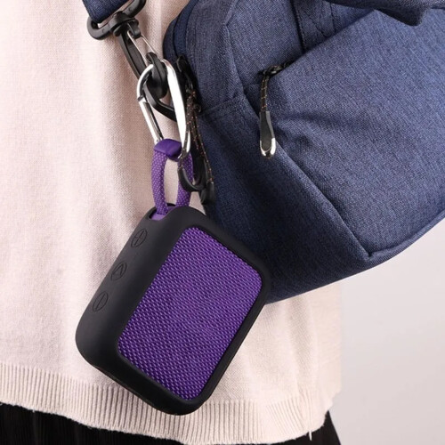 (Black) GO4 Speaker Case - Drop & Scratch Proof Cover