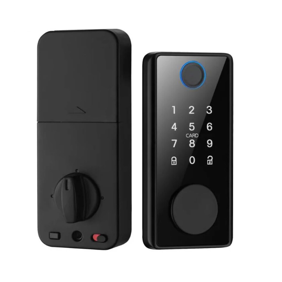 Smart Door Lock With Fingerprint Keypad, Keyless Entry, Smart App Control And Emergency Power Backup 9330225932918